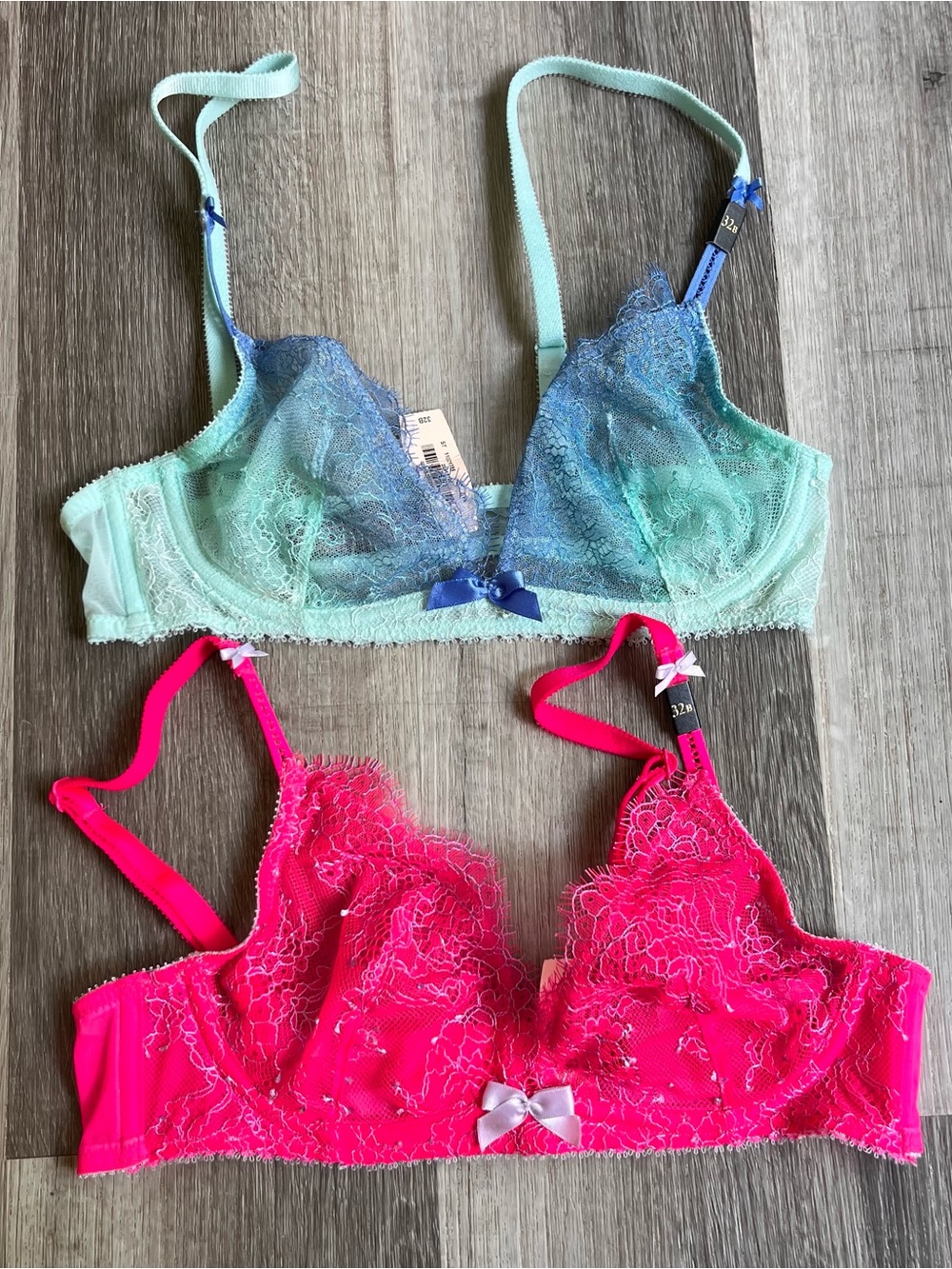 Victoria’s Secret unlined bras